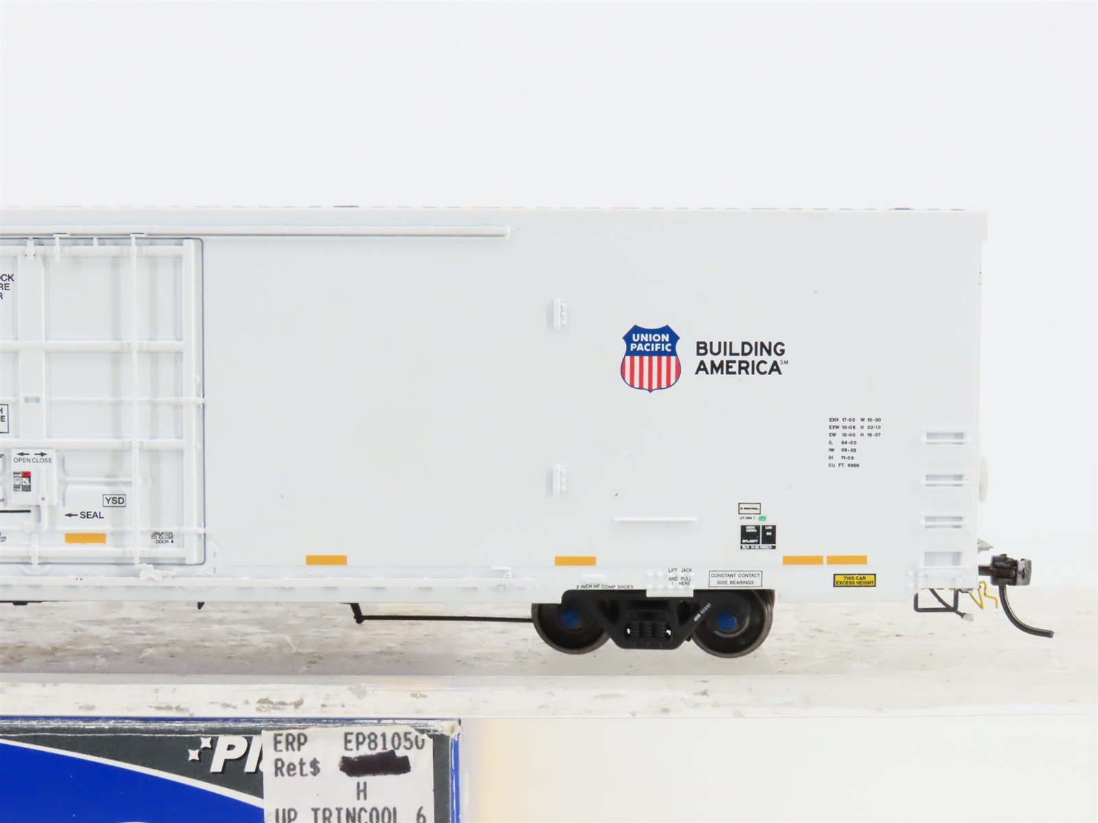 HO ExactRail Platinum EP-81050-33 UP ARMN Trinity 64' TRINCool Ph. III Reefer