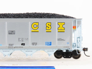HO Scale ExactRail Evolution EE-1303-14 CSXT CSX 5-Bay Hopper #360037 w/ Load
