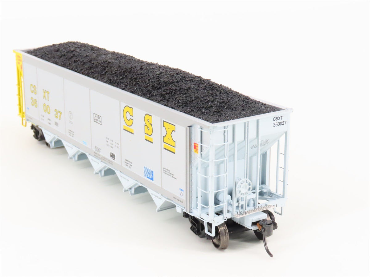 HO Scale ExactRail Evolution EE-1303-14 CSXT CSX 5-Bay Hopper #360037 w/ Load