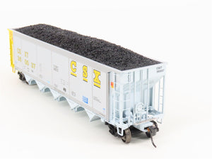 HO Scale ExactRail Evolution EE-1303-14 CSXT CSX 5-Bay Hopper #360037 w/ Load