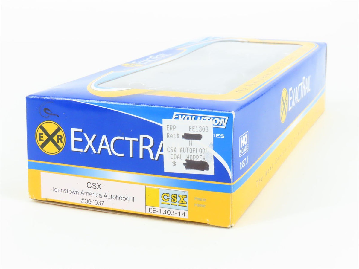 HO Scale ExactRail Evolution EE-1303-14 CSXT CSX 5-Bay Hopper #360037 w/ Load