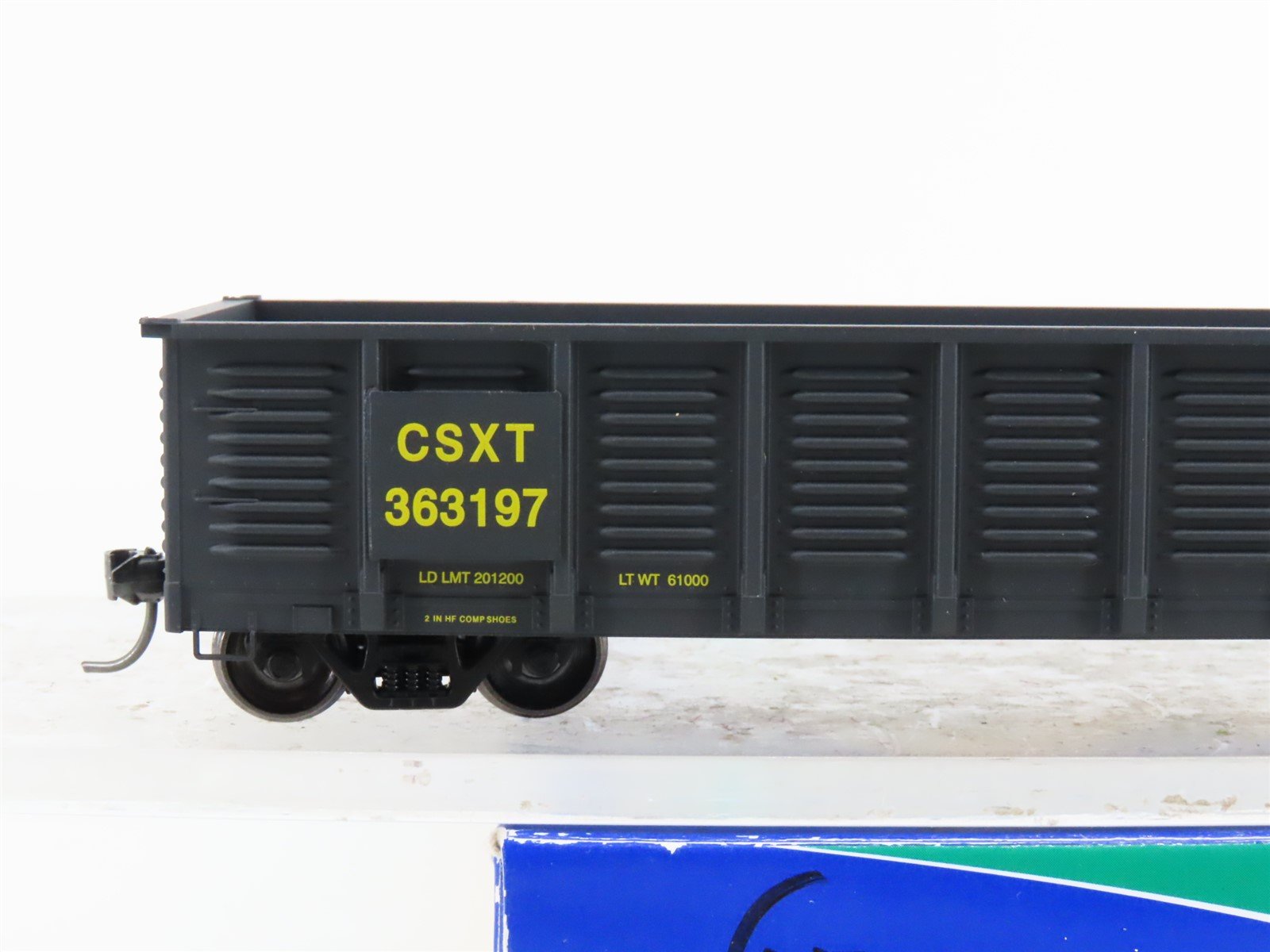 HO Scale ExactRail Express EX-1207-3 CSXT CSX Gunderson Gondola #363197