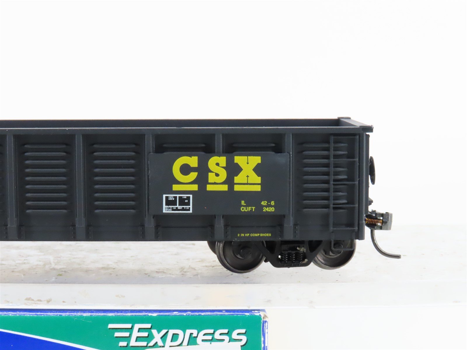 HO Scale ExactRail Express EX-1207-3 CSXT CSX Gunderson Gondola #363197