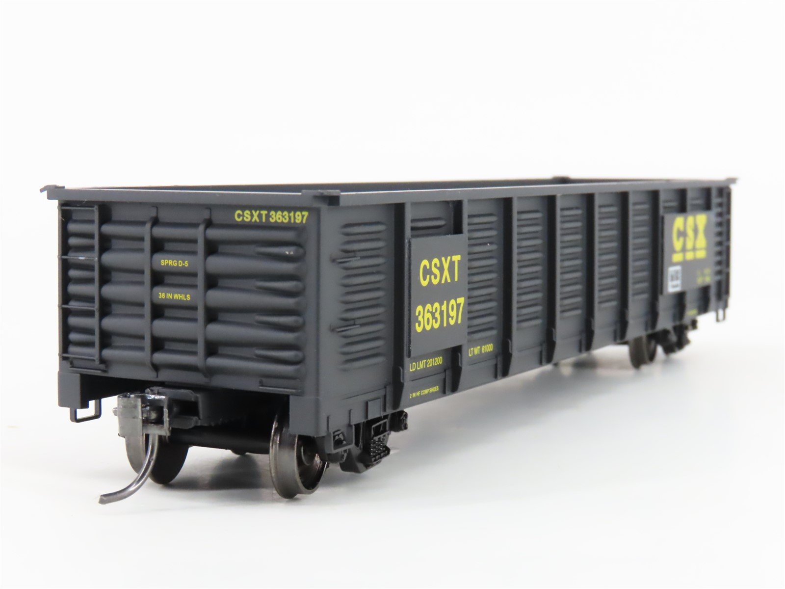 HO Scale ExactRail Express EX-1207-3 CSXT CSX Gunderson Gondola #363197
