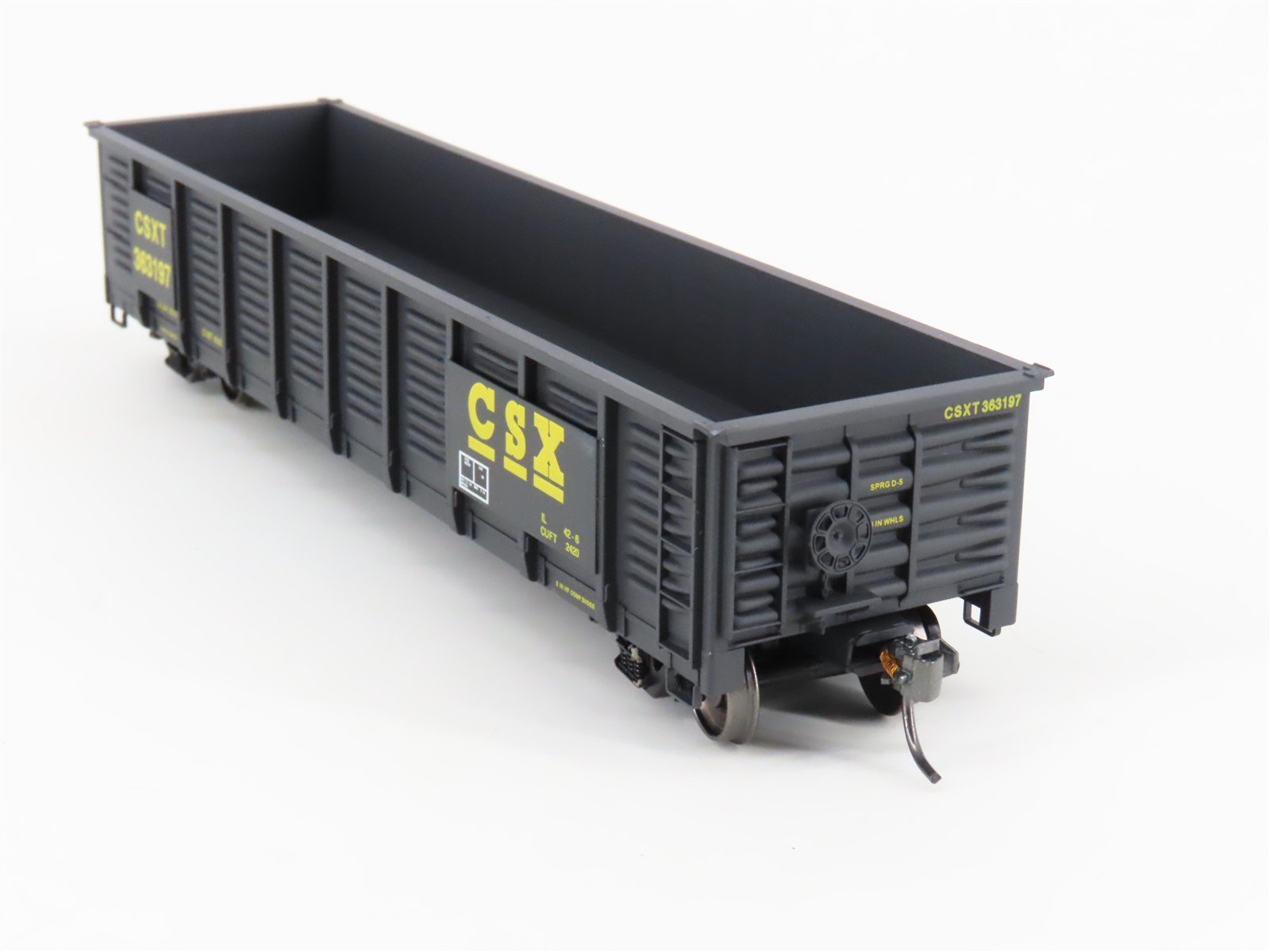 HO Scale ExactRail Express EX-1207-3 CSXT CSX Gunderson Gondola #363197