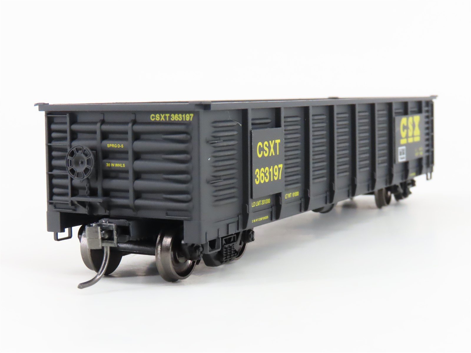 HO Scale ExactRail Express EX-1207-3 CSXT CSX Gunderson Gondola #363197