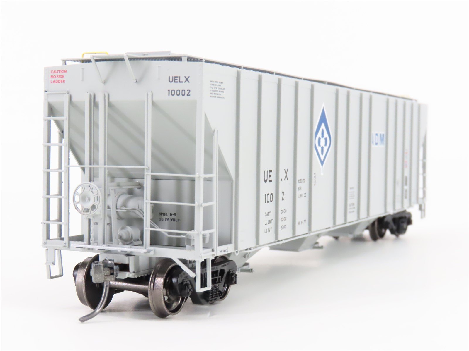 HO Scale ExactRail Evolution EE-1719-1 UELX ADM Milling Co 3-Bay Hopper #10002