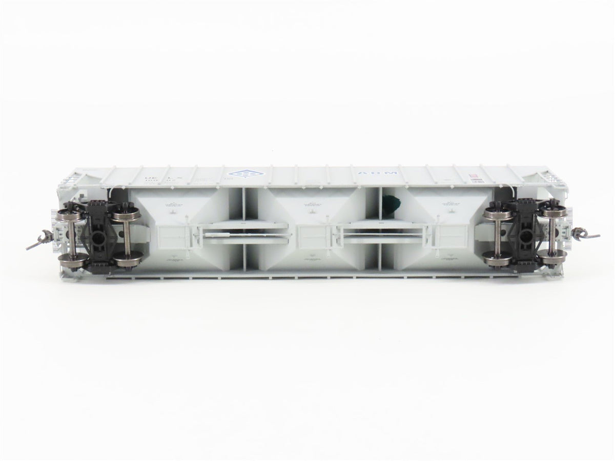 HO Scale ExactRail Evolution EE-1719-1 UELX ADM Milling Co 3-Bay Hopper #10002