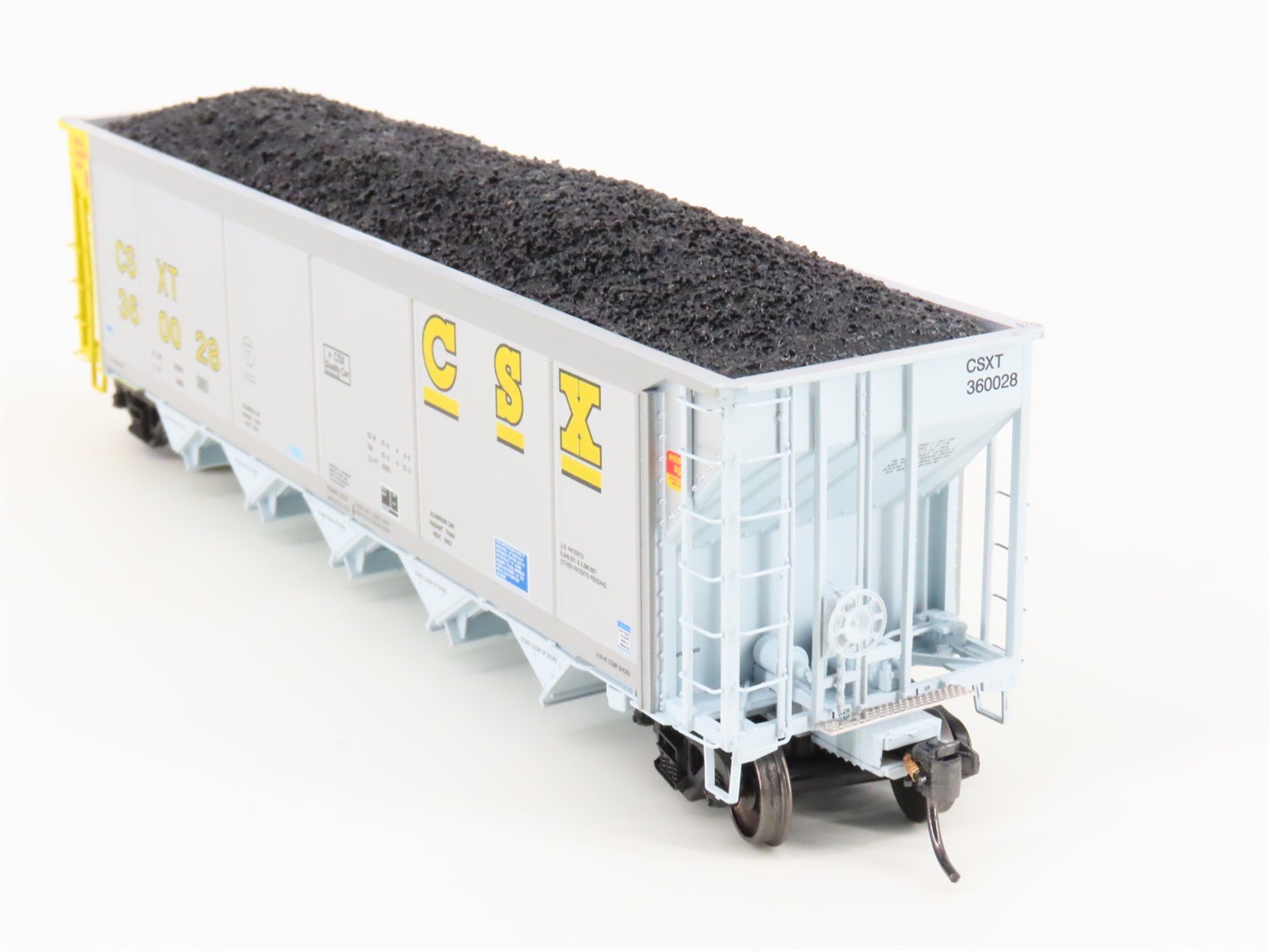 HO Scale ExactRail Evolution EE-1303-10 CSXT CSX 5-Bay Hopper $360028 w/ Load
