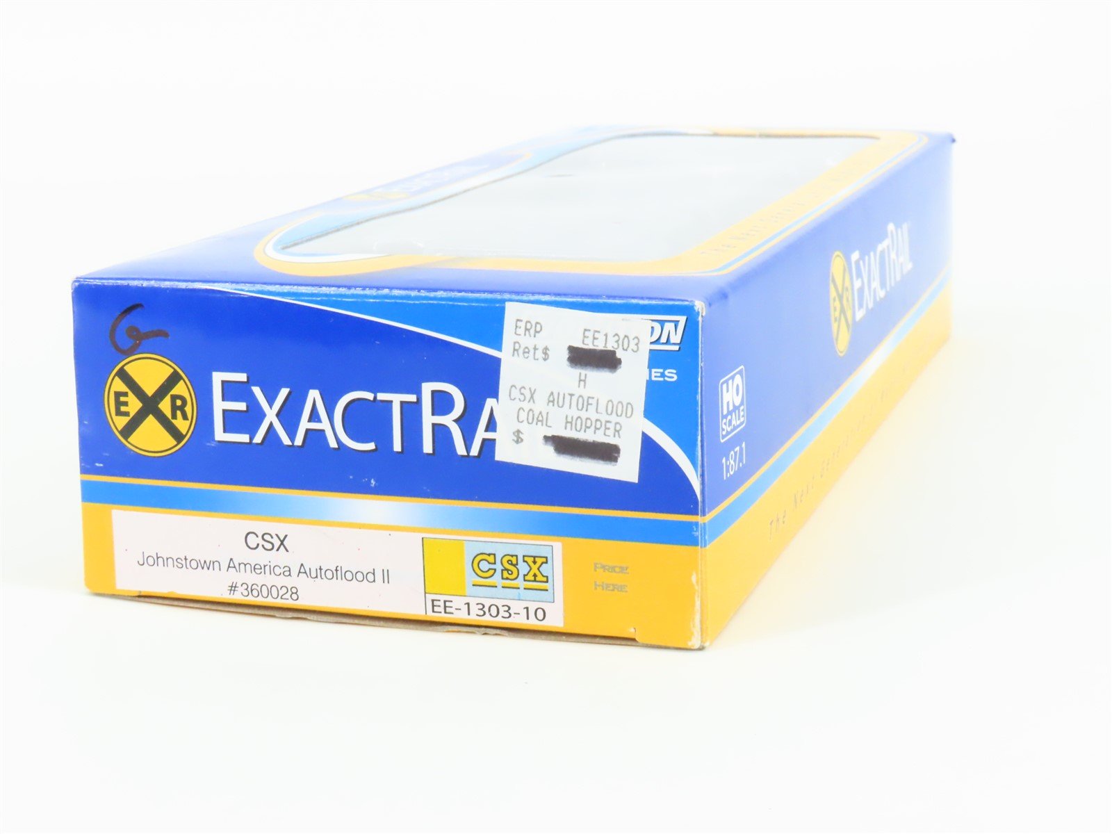 HO Scale ExactRail Evolution EE-1303-10 CSXT CSX 5-Bay Hopper $360028 w/ Load