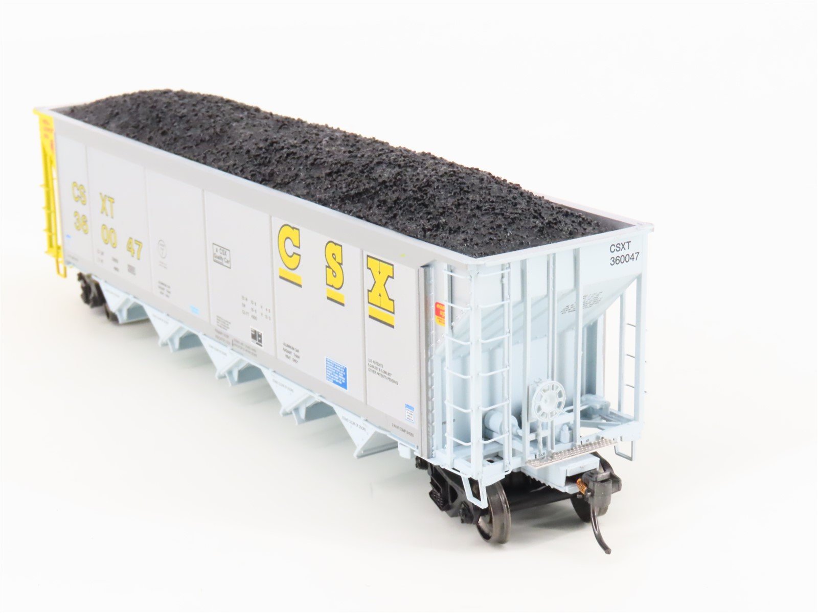 HO Scale ExactRail Evolution EE-1303-18 CSXT CSX 5-Bay Hopper #360047 w/ Load