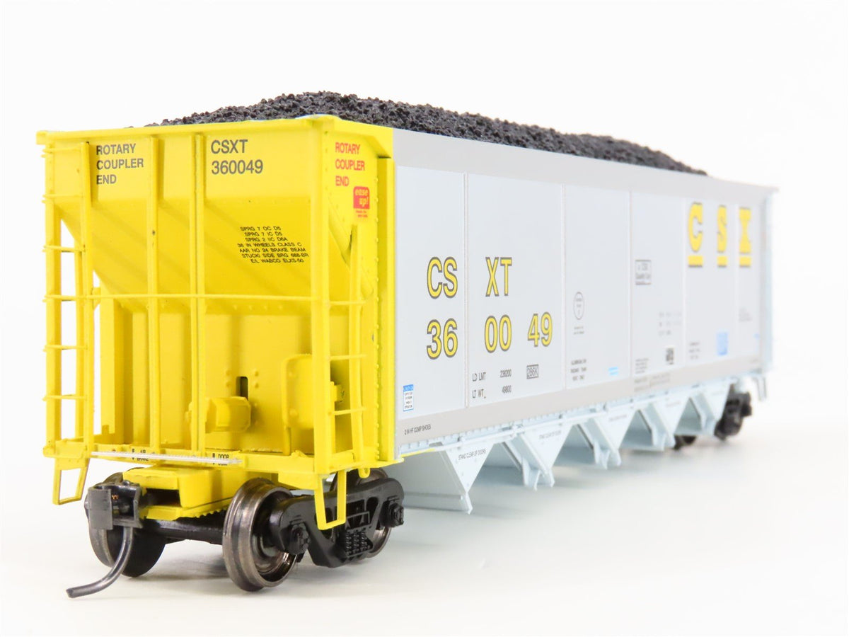 HO Scale ExactRail Evolution EE-1303-19 CSXT CSX 5-Bay Hopper #360049 w/ Load