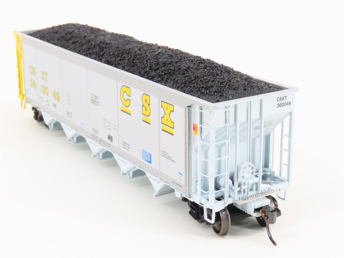 HO Scale ExactRail Evolution EE-1303-19 CSXT CSX 5-Bay Hopper #360049 w/ Load