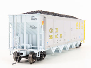 HO Scale ExactRail Evolution EE-1303-19 CSXT CSX 5-Bay Hopper #360049 w/ Load