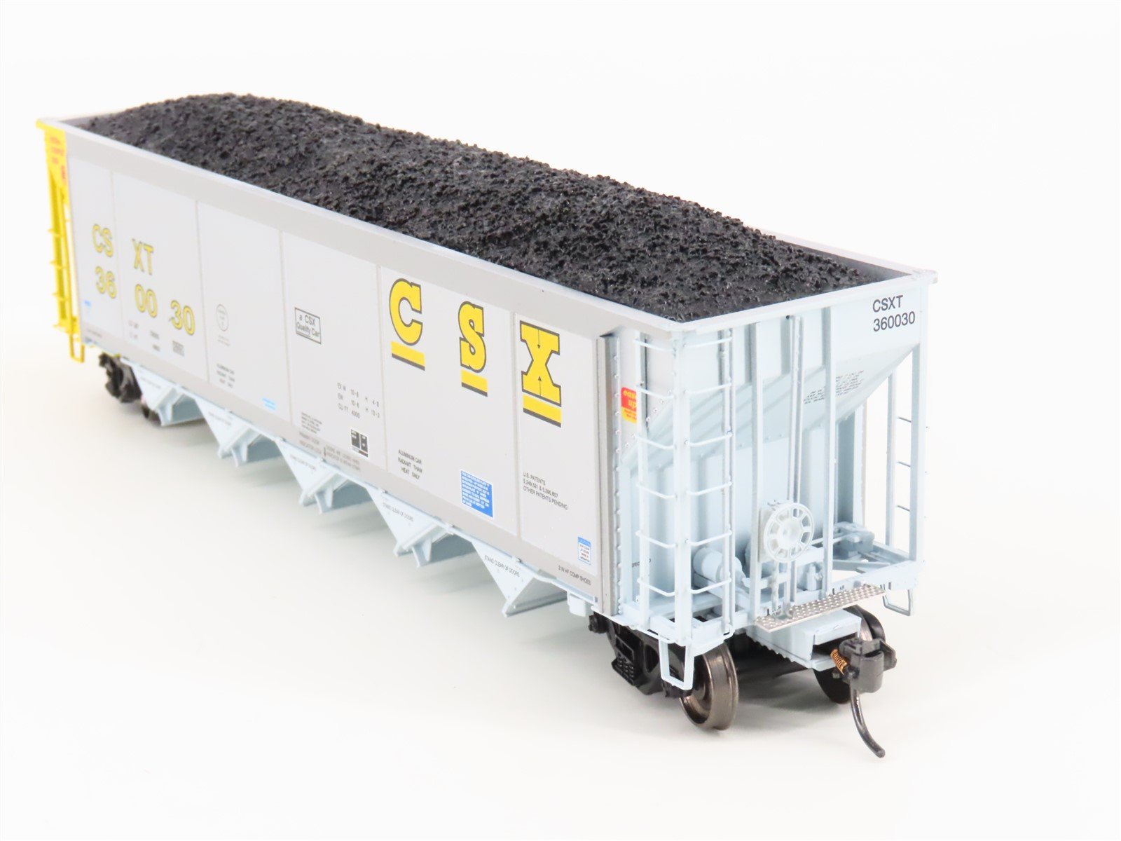 HO Scale ExactRail Evolution EE-1303-11 CSXT CSX 5-Bay Hopper #360030 w/ Load