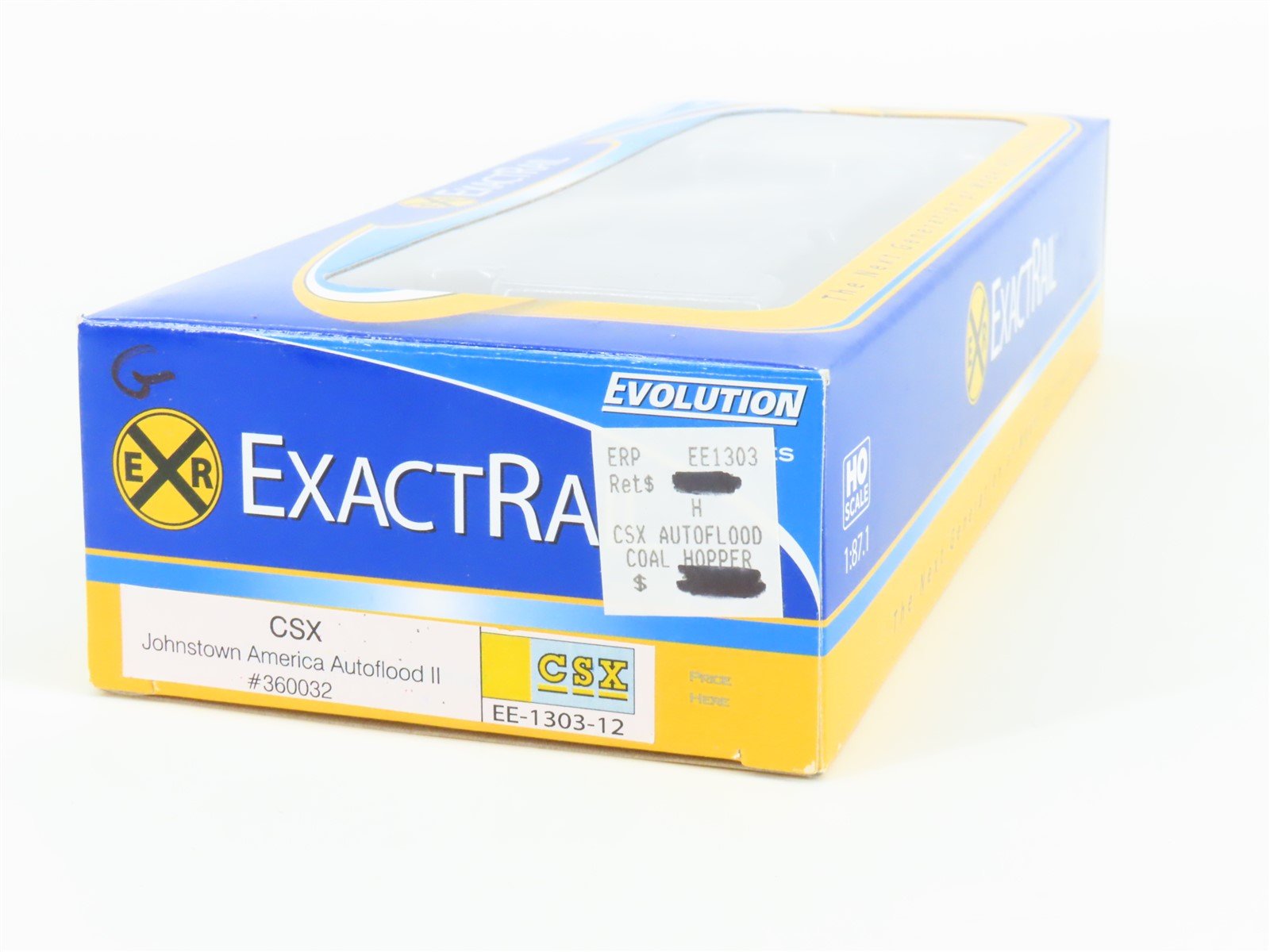 HO Scale ExactRail Evolution EE-1303-12 CSXT CSX 5-Bay Hopper #360032 w/ Load