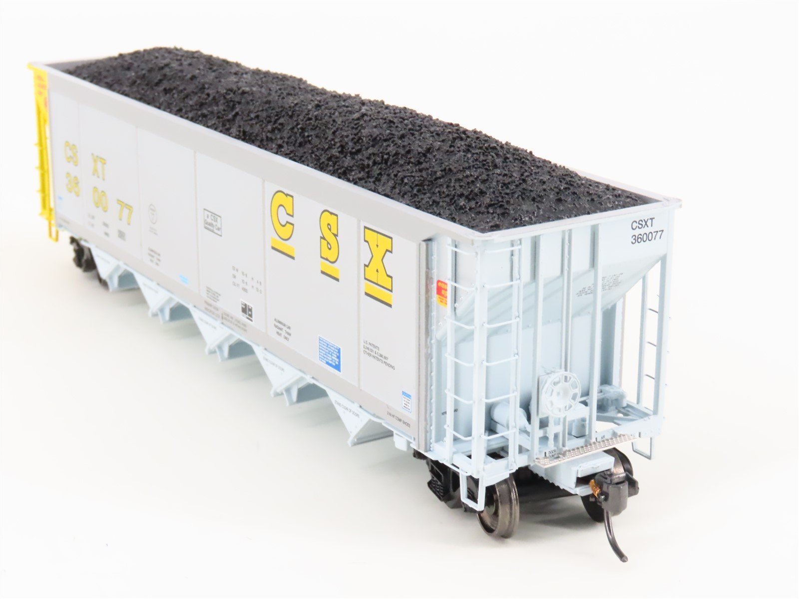 HO Scale ExactRail Evolution EE-1303-31 CSXT CSX 5-Bay Hopper #360077 w/ Load