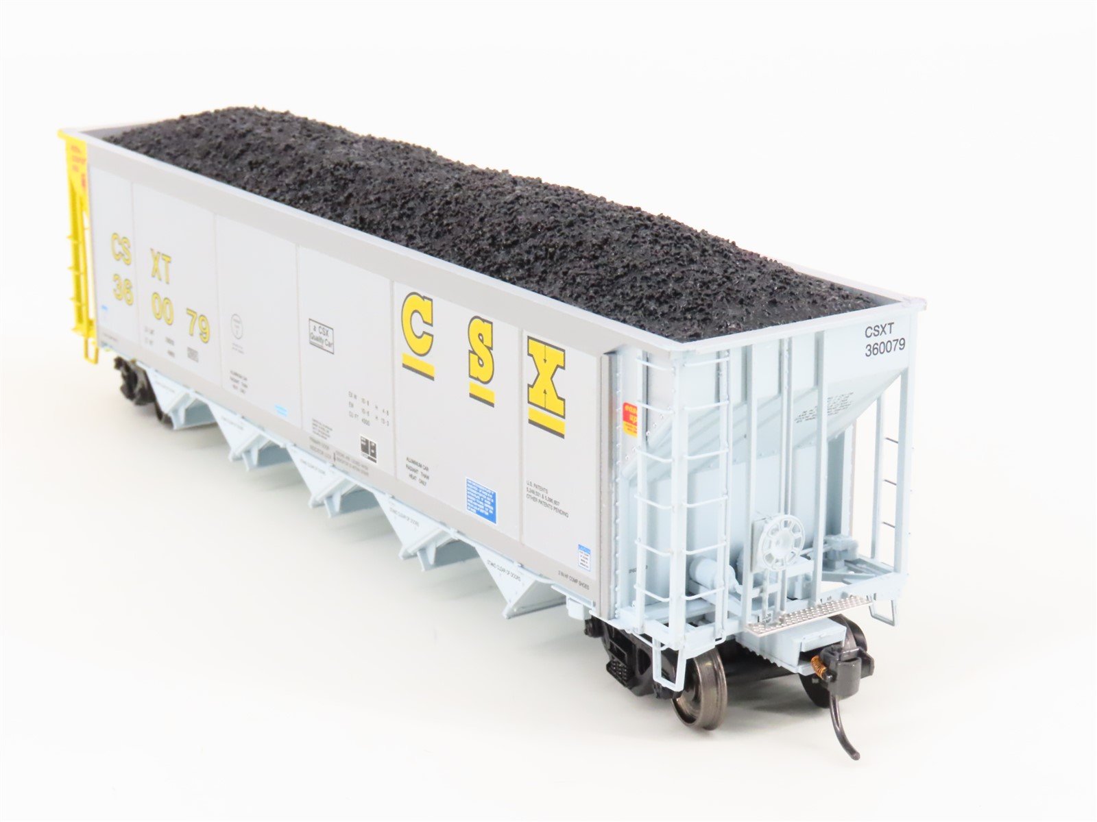 HO Scale ExactRail Evolution EE-1303-32 CSXT CSX 5-Bay Hopper #360079 w/ Load