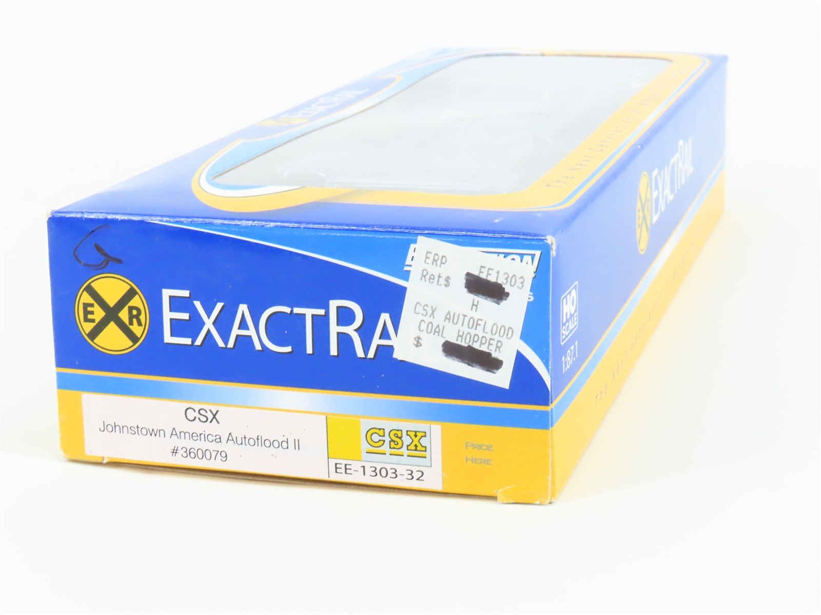 HO Scale ExactRail Evolution EE-1303-32 CSXT CSX 5-Bay Hopper #360079 w/ Load
