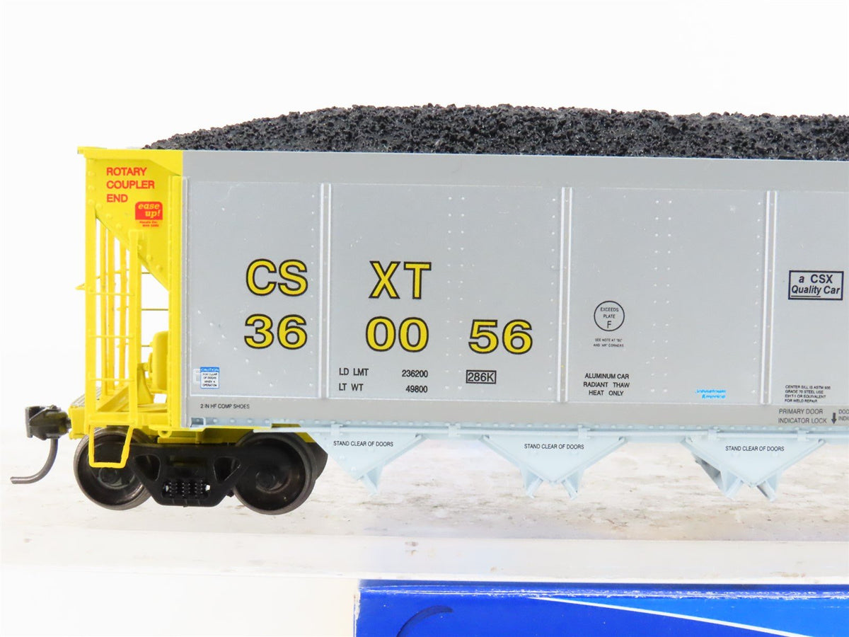 HO Scale ExactRail Evolution EE-1303-22 CSXT CSX 5-Bay Hopper #360056 w/ Load