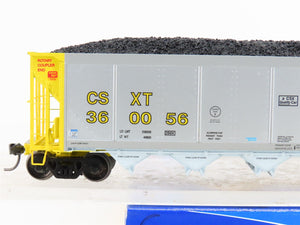 HO Scale ExactRail Evolution EE-1303-22 CSXT CSX 5-Bay Hopper #360056 w/ Load