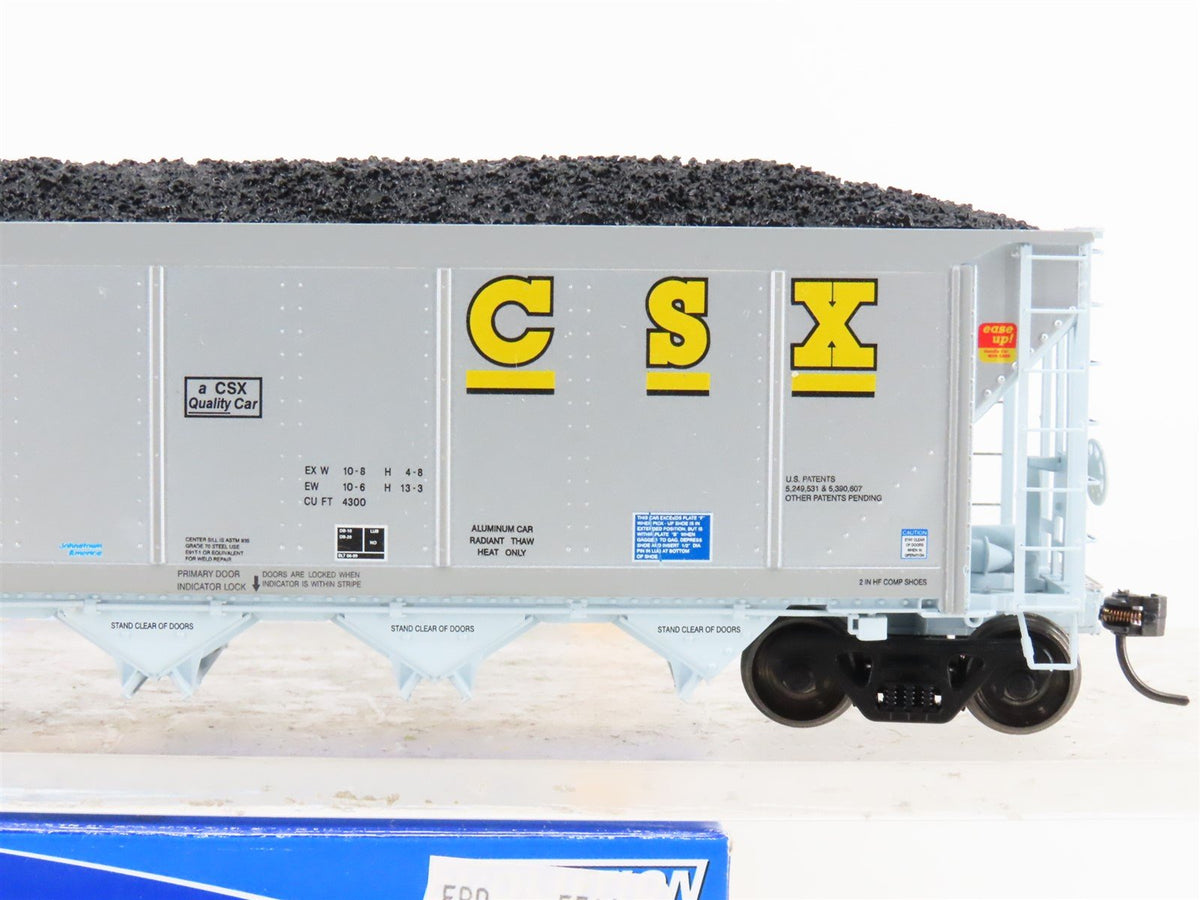 HO Scale ExactRail Evolution EE-1303-22 CSXT CSX 5-Bay Hopper #360056 w/ Load