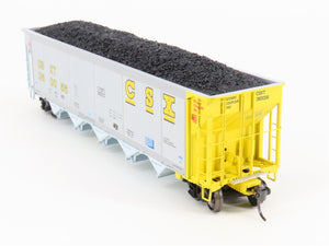 HO Scale ExactRail Evolution EE-1303-22 CSXT CSX 5-Bay Hopper #360056 w/ Load