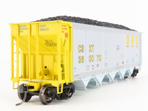 HO Scale ExactRail Evolution EE-1303-27 CSXT CSX 5-Bay Hopper #360072 w/ Load