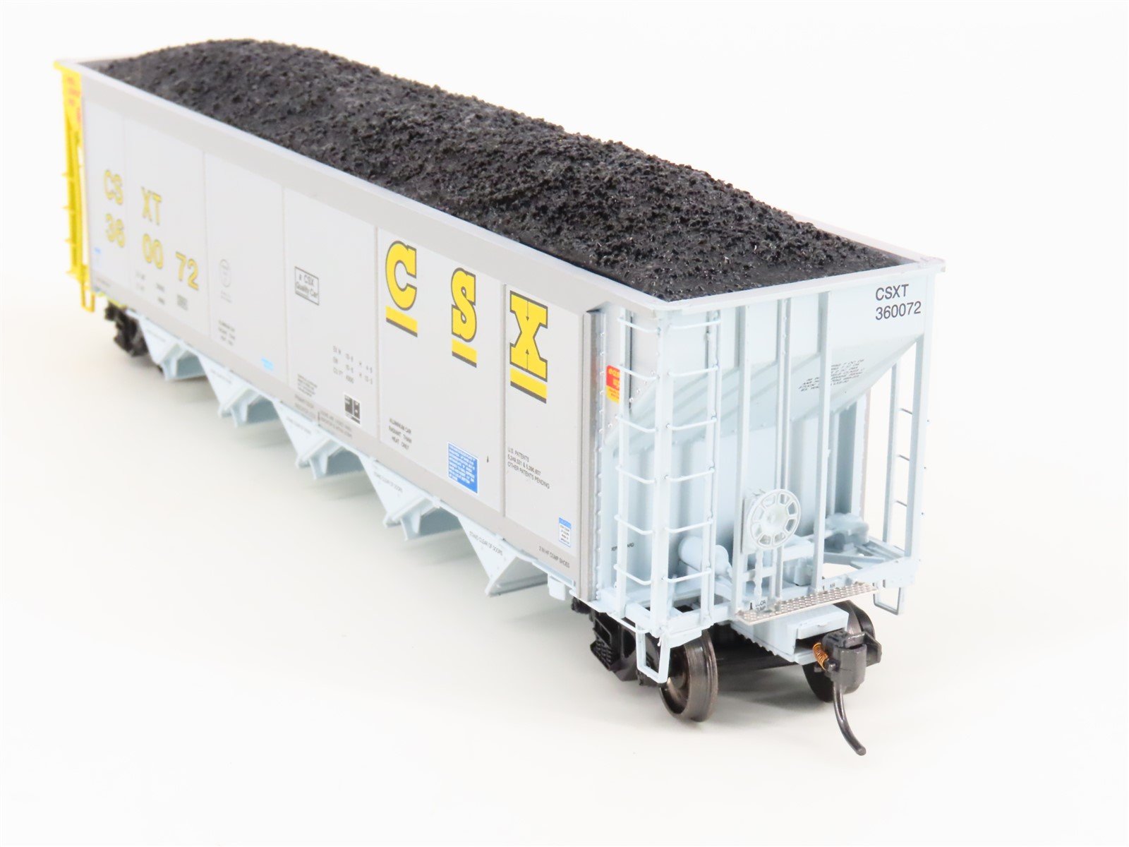 HO Scale ExactRail Evolution EE-1303-27 CSXT CSX 5-Bay Hopper #360072 w/ Load