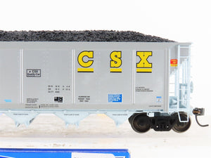 HO Scale ExactRail Evolution EE-1303-38 CSXT CSX 5-Bay Hopper #360091 w/ Load