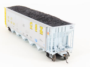 HO Scale ExactRail Evolution EE-1303-38 CSXT CSX 5-Bay Hopper #360091 w/ Load