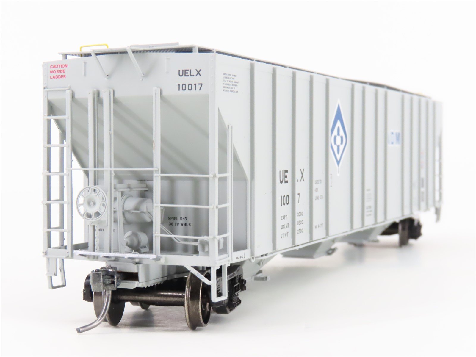 HO Scale ExactRail Evolution EE-1719-4 UELX ADM Milling Co. 3-Bay Hopper #10017