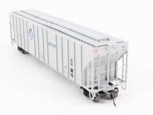 HO Scale ExactRail Evolution EE-1719-4 UELX ADM Milling Co. 3-Bay Hopper #10017