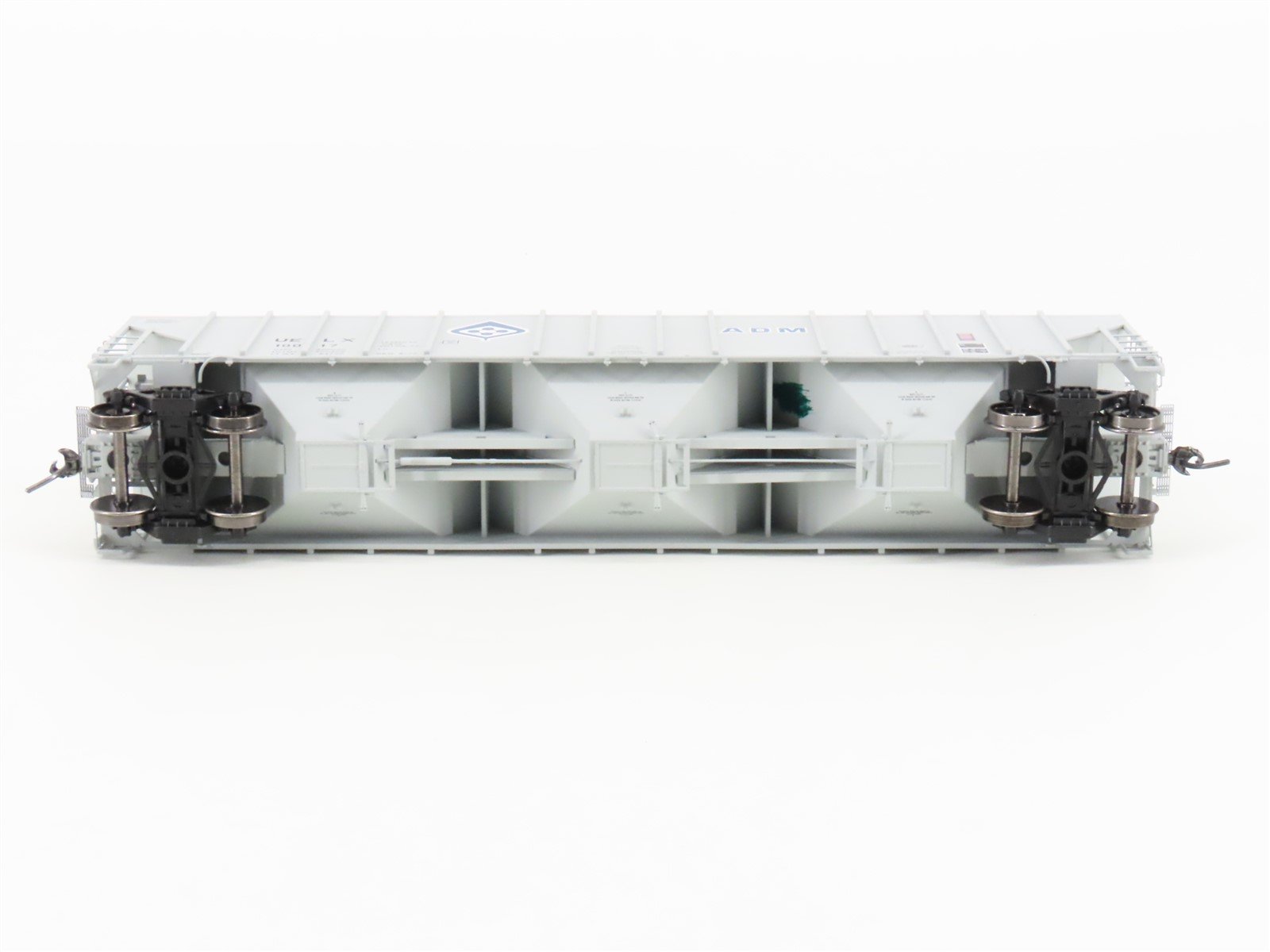 HO Scale ExactRail Evolution EE-1719-4 UELX ADM Milling Co. 3-Bay Hopper #10017