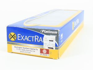 HO ExactRail Platinum EP-80608-3 BNSF Railway 60' Waffle Side Box Car #37549