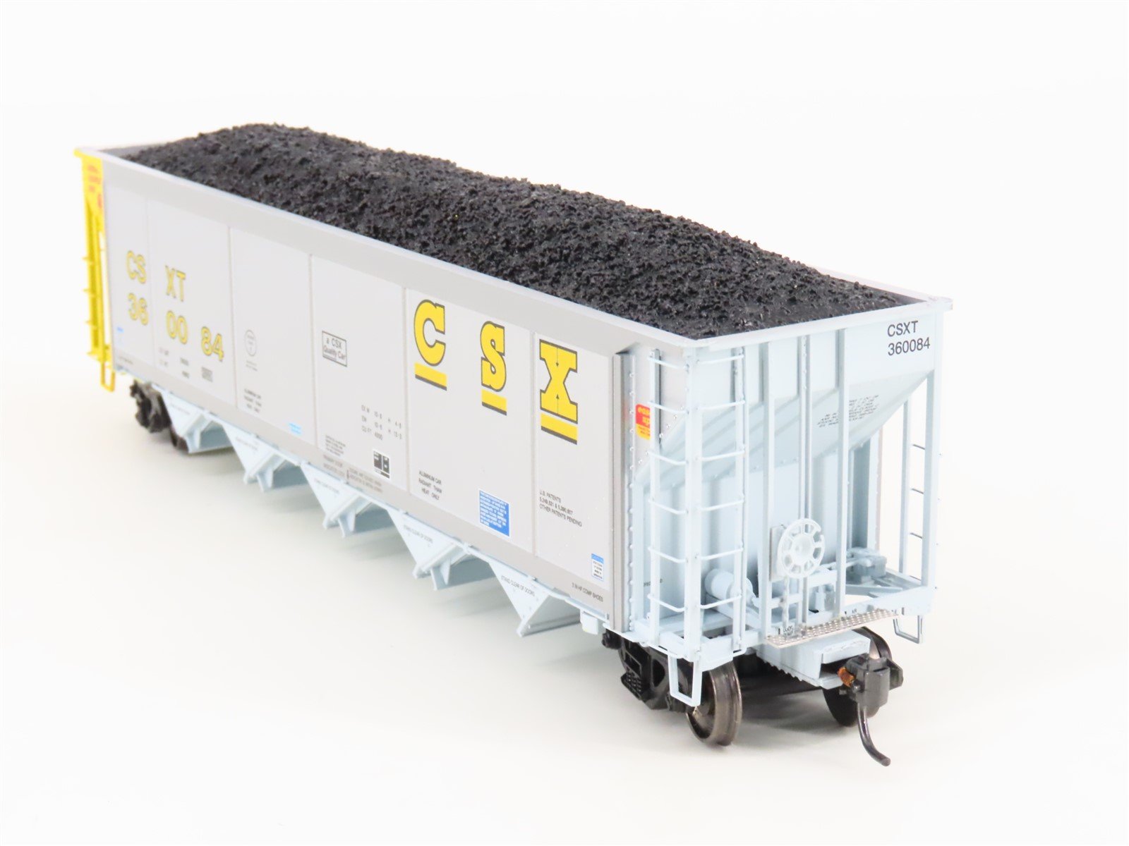 HO Scale ExactRail Evolution EE-1303-35 CSXT CSX 5-Bay Hopper #360084 w/ Load