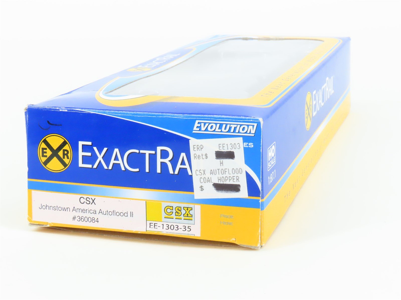 HO Scale ExactRail Evolution EE-1303-35 CSXT CSX 5-Bay Hopper #360084 w/ Load