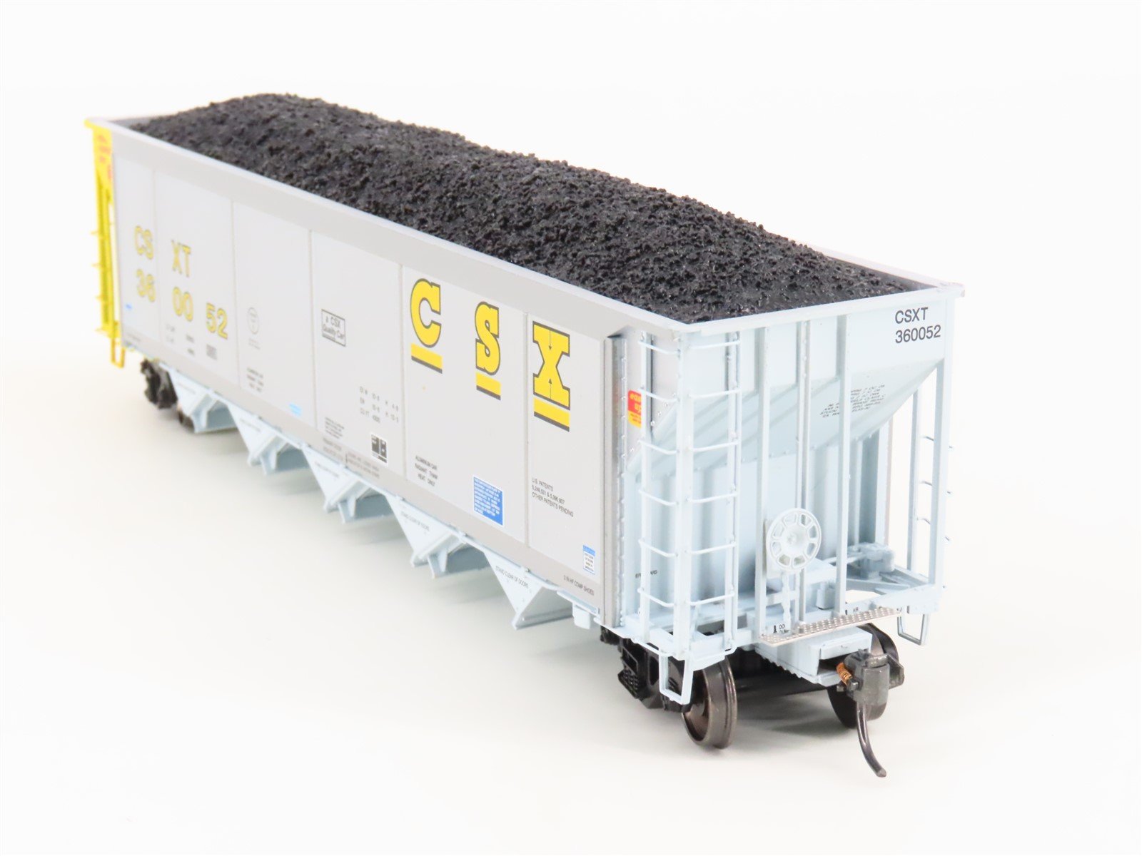 HO Scale ExactRail Evolution EE-1303-20 CSXT CSX 5-Bay Hopper #360052 w/ Load