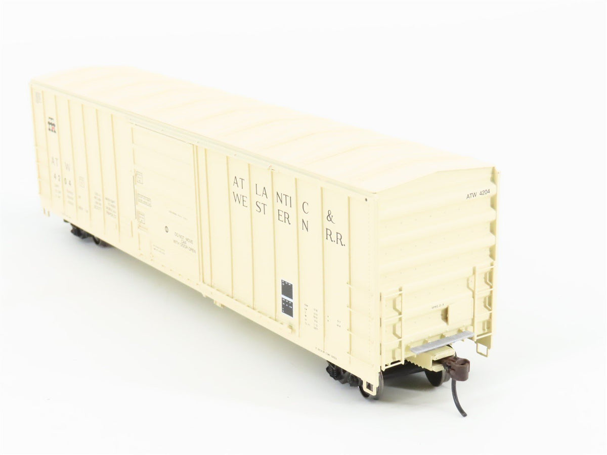 HO Scale ExactRail EE-1501-1 ATW Atlantic &amp; Western Single Door Box Car #4204