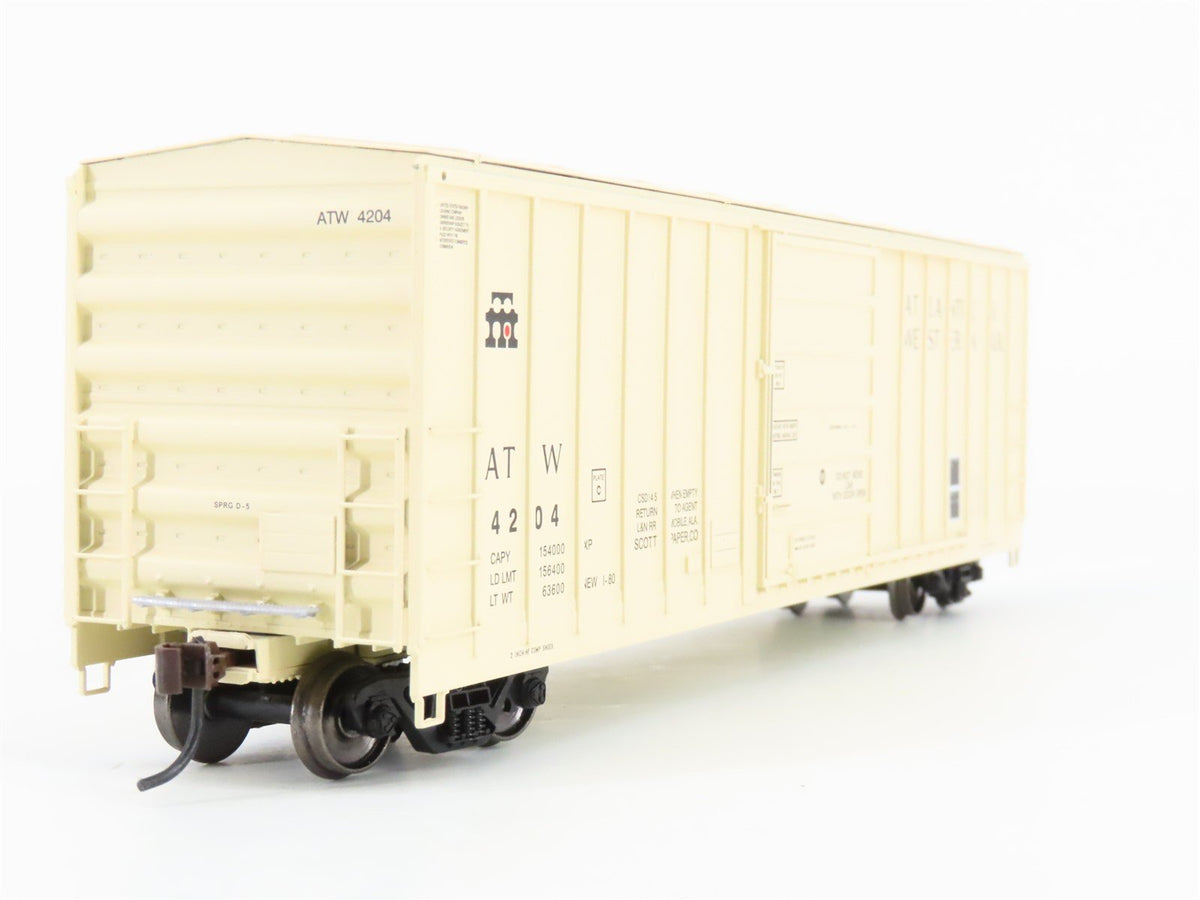 HO Scale ExactRail EE-1501-1 ATW Atlantic &amp; Western Single Door Box Car #4204