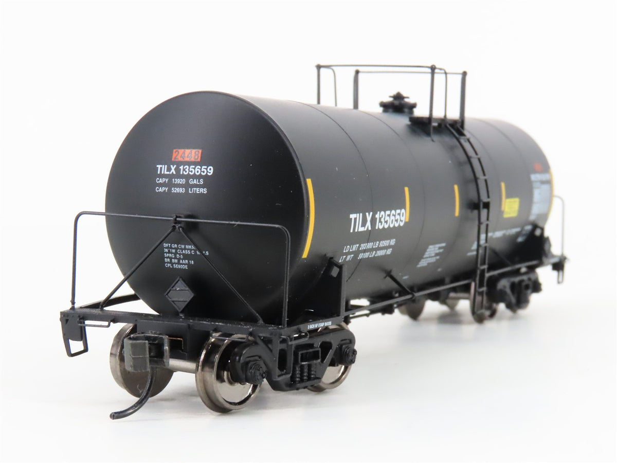 HO Walthers Proto 920-100011 TILX 40&#39; Trinity 14K Gal. Molten Sulfur Tank Car
