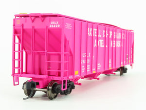 HO Walthers Proto 920-106115 USLX Axtell Co-Op Grain 3-Bay Cov'd Hopper #26229