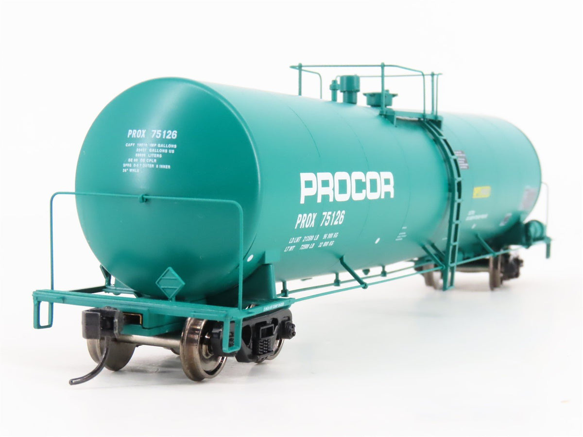 HO Walthers Proto 920-100225 PROX Procor 54&#39; 23K Gal. Funnel Flow Tank Car 75126