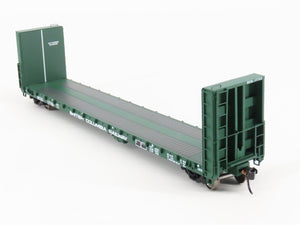 HO Scale Walthers Proto 920-104303 BCOL British Columbia Bulkhead Flat Car 17795