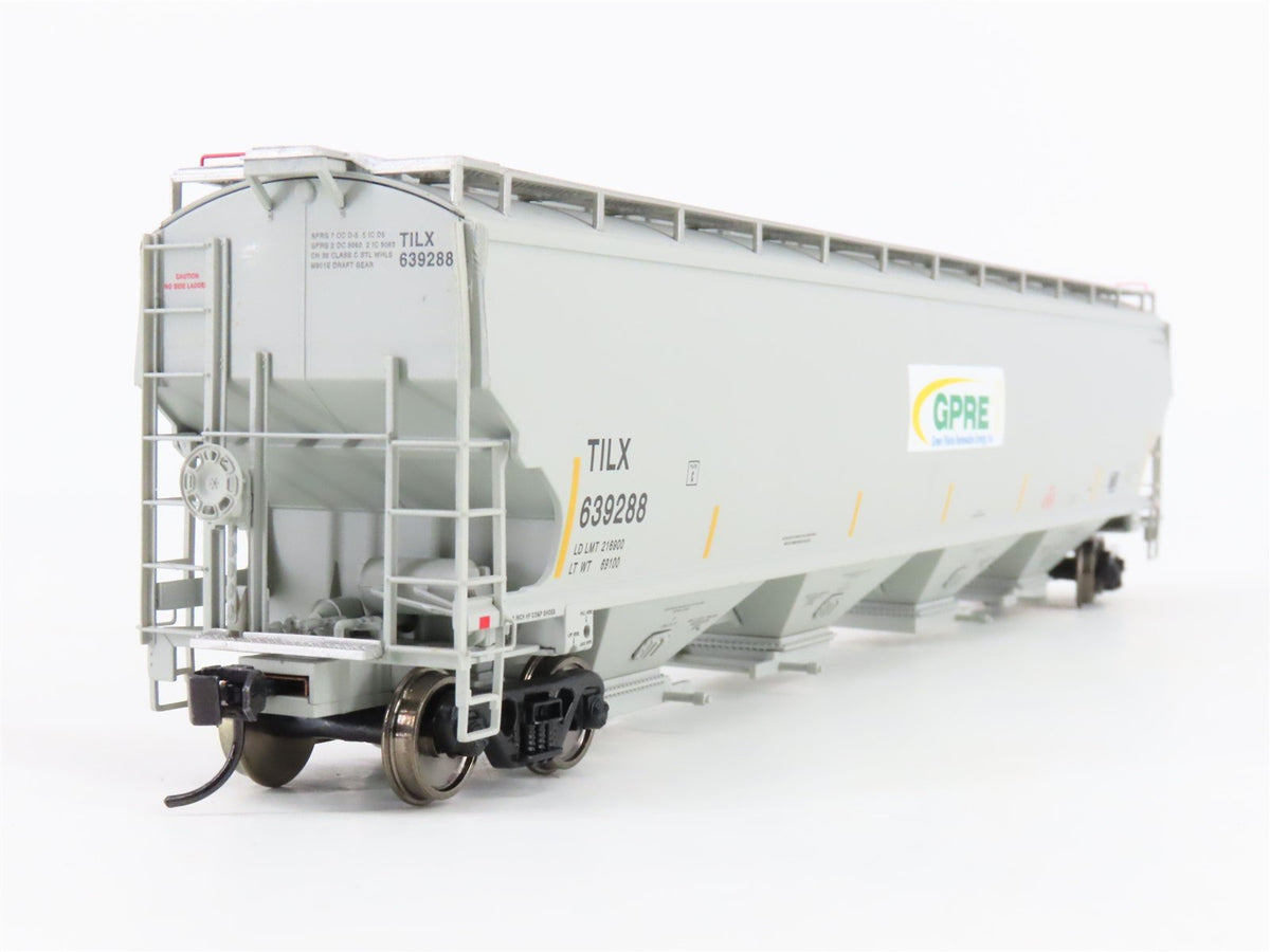 HO Scale Walthers Proto 920-105813 TILX GPRE 67&#39; 4-Bay Covered Hopper #639288
