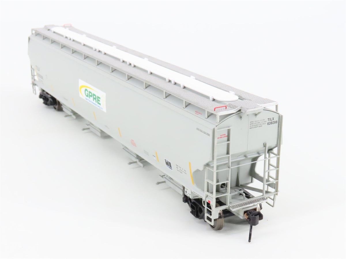 HO Scale Walthers Proto 920-105813 TILX GPRE 67&#39; 4-Bay Covered Hopper #639288