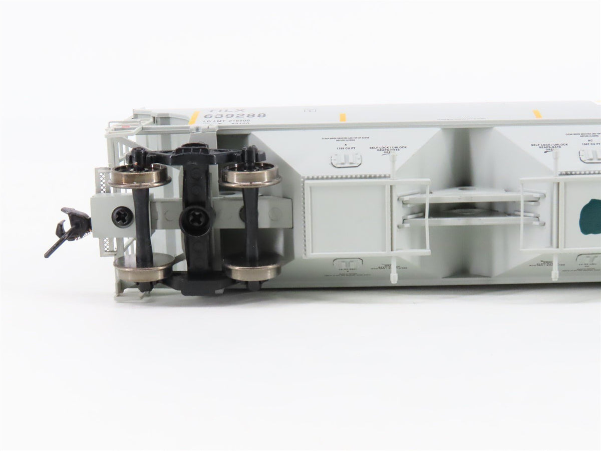 HO Scale Walthers Proto 920-105813 TILX GPRE 67&#39; 4-Bay Covered Hopper #639288