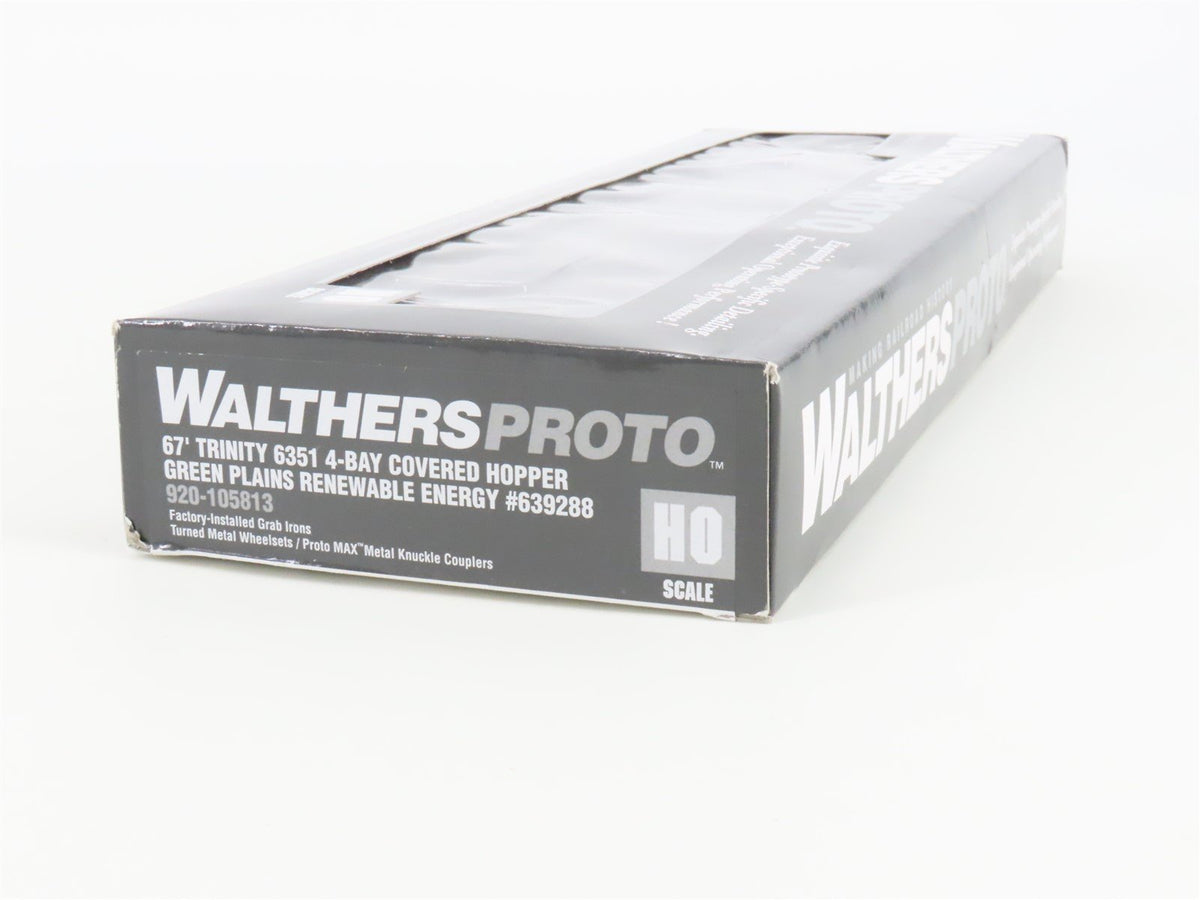 HO Scale Walthers Proto 920-105813 TILX GPRE 67&#39; 4-Bay Covered Hopper #639288