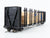 HO Walthers Gold Line 932-3165 WC Wisconsin Central Pulpwood Flat Car #38029