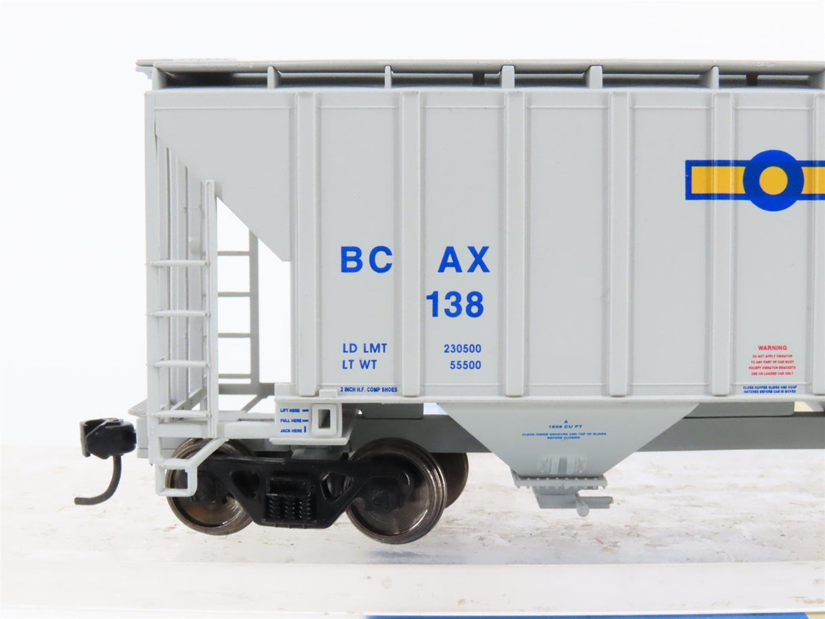 HO Scale Walthers Gold Line 932-41313 BCAX Blue Circle Cement 2-Bay Hopper #138